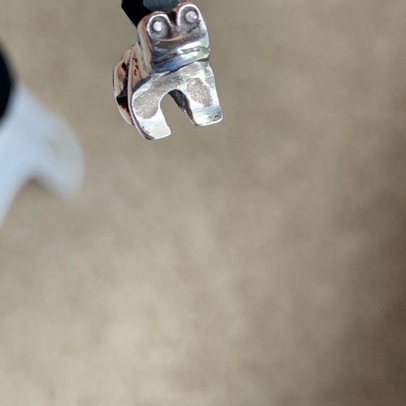 Sterling Silver Frog Earrings - Picture 10 of 11